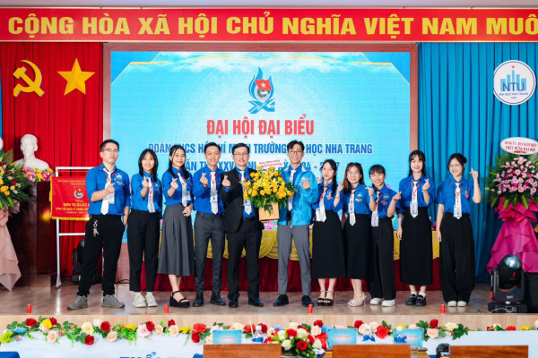 [CHÚC MỪNG THÀNH CÔNG ĐẠI HỘI ĐẠI BIỂU ĐOÀN TNCS HỒ CHÍ MINH TRƯỜNG ĐẠI HỌC NHA TRANG LẦN THỨ XXVIII, NHIỆM KỲ 2024-2027] 