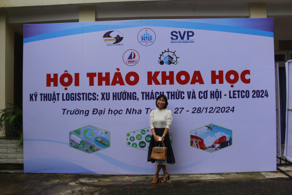 HỘI THẢO KHOA HỌC VỀ KỸ THUẬT LOGISTICS 2024 TẠI ĐẠI HỌC NHA TRANG