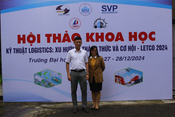 HỘI THẢO KHOA HỌC VỀ KỸ THUẬT LOGISTICS 2024 TẠI ĐẠI HỌC NHA TRANG