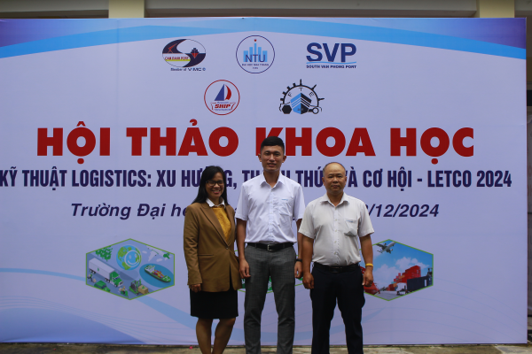 HỘI THẢO KHOA HỌC VỀ KỸ THUẬT LOGISTICS 2024 TẠI ĐẠI HỌC NHA TRANG